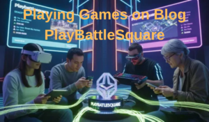 Playing Games on Blog PlayBattleSquare