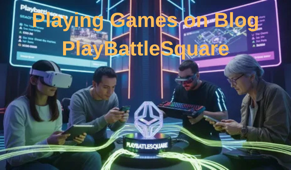 Playing Games on Blog PlayBattleSquare